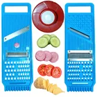 Plastic Vegetable Slicer (Multicolor)