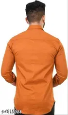 Cotton Blend Solid Shirts for Men, Multicolor 