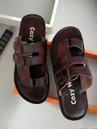 Sandals for Men (Brown, 7)