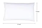 Grover Stripe Pillow Cover White 17x27inch Pack of 2