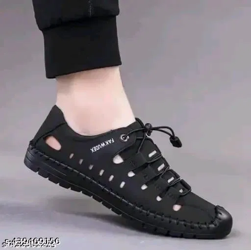 Casual Shoes for Men (Black, 7)