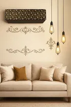 Polyester 1.5 Ton AC Cover, Multicolor