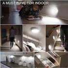 Wireless Motion Sensor Self Adhesive LED Charging Light for Home, Cupboard, Stairs 