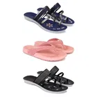 Combo of Flats with Slippers for Women 