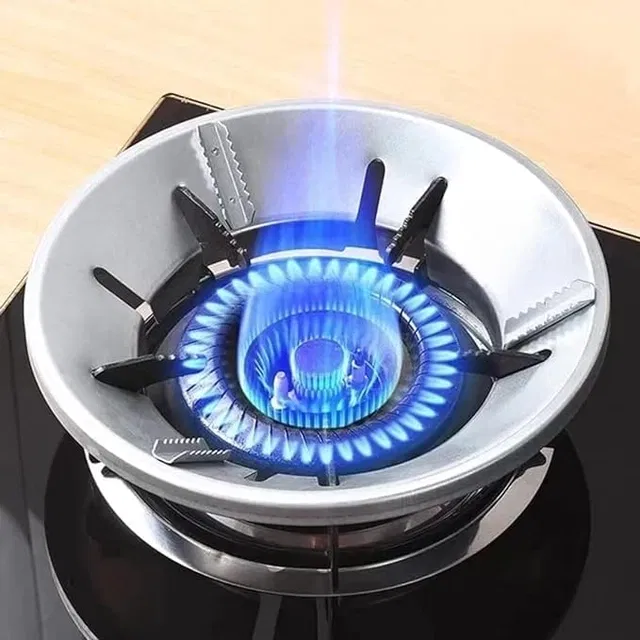 Gas Stove Fire & Windproof Energy Saving Stand (Pack of 1)