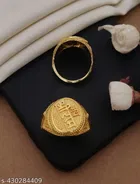 Pack of 2 Gold Rings for Women 