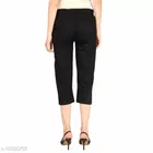 Cotton Lycra Trouser for Women 
