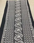 Embroidered Jaipuri Net Dupatta 