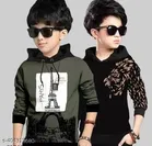 Cotton Clothing Set for Boys, Multicolour, Pack of 2 