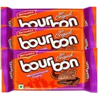 Britannia Bourbon Chocolate Cream Biscuits 60 g (Set Of 3)