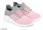 Sport Shoes for Women (Pink & Grey, 3)