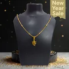 Alloy Pendant with Chain for Women (Gold)