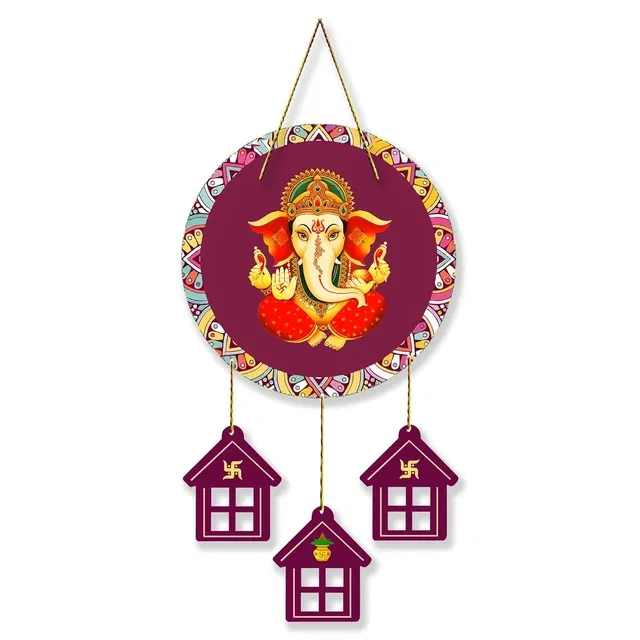 KC Arts Wall Ganesh Decorative Wall Hanging, Pack of 1