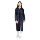 Solid Overcoat with Hoods and Side Pocket Raincoat for Women 