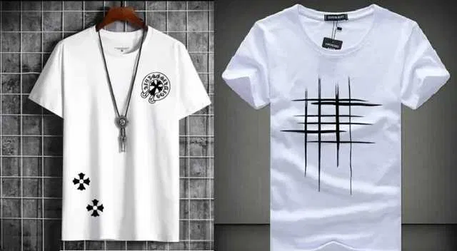 Stylesmyth Casual Cotton Blend Half Sleeves T-shirt For Men (2) (White, L) (S-8)