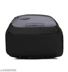 Polyester Backpack for Men & Women, Black