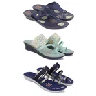 Combo of Flats with Heels for Women 