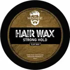 The Menshine Strong Hold Clay Hair Wax (Pack of 1, 50 g)