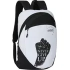 ONEGO Sleek Travel Backpack 22 L - Compact, Water-Resistant & Designed for College, Office, School, Travel & Outdoor Use (Z-76-WT-BK-Hand)