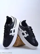 Shoetopia Girls Sneakers Black 