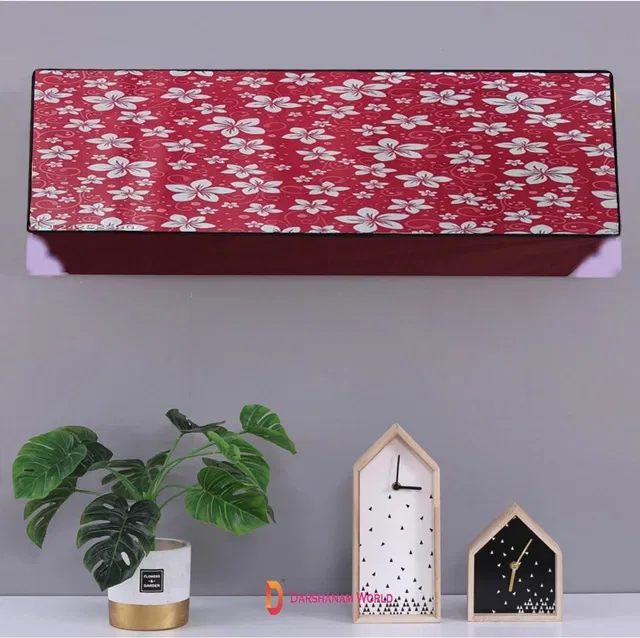 PVC Printed AC Cover (Multicolor, 1.5 Ton)