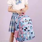 Polyester Backpack Bag, Blue