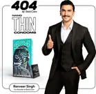 Bold Care 404 Super Nano Thin Condoms, 10 Pcs