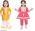 Rayon Kurta Set for Girls 