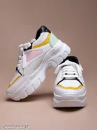 Shoetopia Girls Sneakers - White 