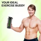 Gym Cardio Kit: Speed Jump Rope & 700Ml Shaker Bottle Set
