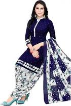 Yashika Unstitched Crepe Salwar Suit Material 