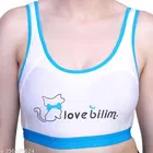 Polycotton Sports Bra for Women 
