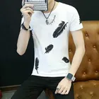 Ruggstar Casual Printed Round Neck T-Shirt For Men 