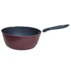 Aluminium Sauce Pan (Red, 21 cm) (2000 ml)