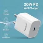 TecSox Type C 20W Pd Wall Charger + Cable