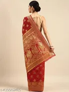 Soft Silk Zari Woven Saree for Women 