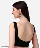 Silk Solid Blouse for Women 