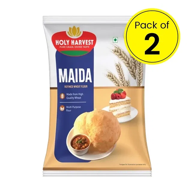 होली हार्वेस्ट मैदा 2X500 g (पैक ऑफ 2)