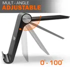 Immutable Elv Foldable, Portable, Tablet/Phone Stand. Compatible Phone Holder for iPhone, Android, Samsung, OnePlus, Xiaomi, Oppo, Vivo, Asus. Perfect for Bed,Office, Home,Gift and Desktop 