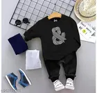 Hosiery Cotton Full Sleeves T-Shirt with Pant Clothing Set for Kids 