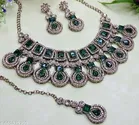 Mehandi Finish Neckalce Set for Women 