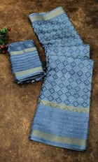 Dola Silk Printed Saree for Women 