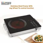 Immutable Infralite Pro ICT 2200W Black Infrared Cooktop, Auto Shut Off & Overheat Protection 