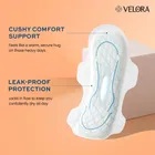 वेलोरा ड्राई फील स्ट्रेट सेनेटरी पैड 