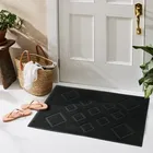 Rubber Doormat, Black 