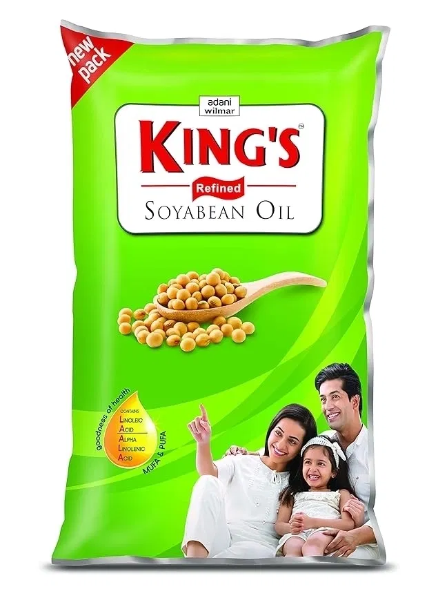 किंग्स रिफाइंड सोयाबीन ऑइल 750 g (पाउच)