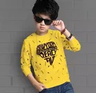 Cotton Blend Round Neck T-Shirts for Boys 