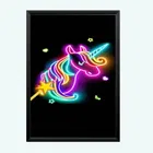 Polyester Unicorn Wall Photo Frame 