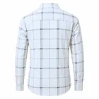 Check Cotton Blend Shirt for Men 