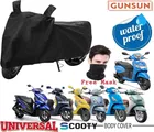 Polyester Scooty Cover with Free Mask 